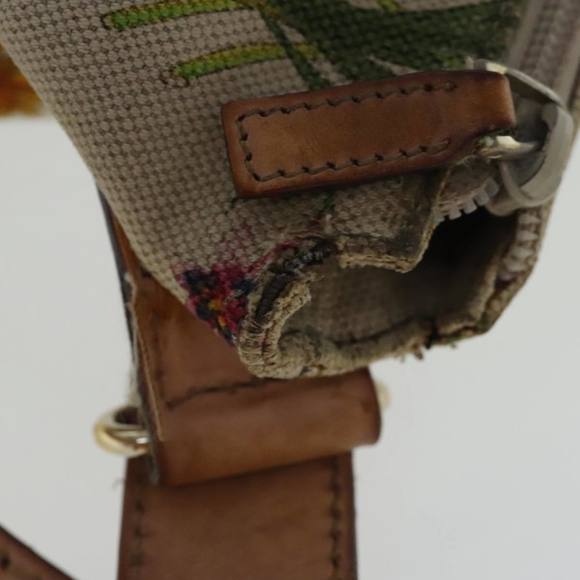 GUCCI Shoulder Bag Canvas Multicolor Gold 145857 Auth bs18986 - Picture 10 of 16